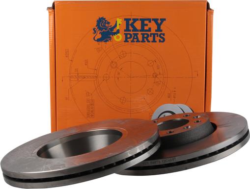 Key Parts KBD4697 - Brake Disc autospares.lv