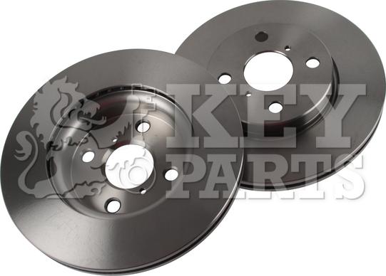 Key Parts KBD4604 - Brake Disc autospares.lv