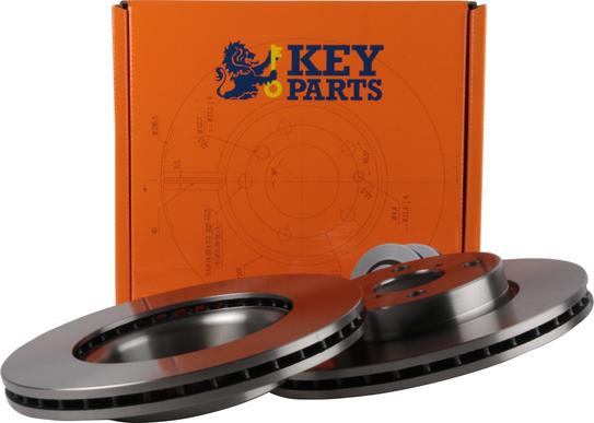 Key Parts KBD4604 - Brake Disc autospares.lv