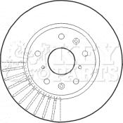 Key Parts KBD4614 - Brake Disc autospares.lv