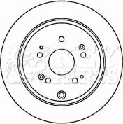 Key Parts KBD4610 - Brake Disc autospares.lv