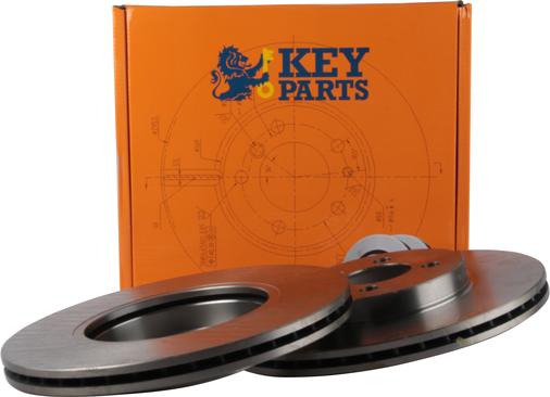 Key Parts KBD4617 - Brake Disc autospares.lv