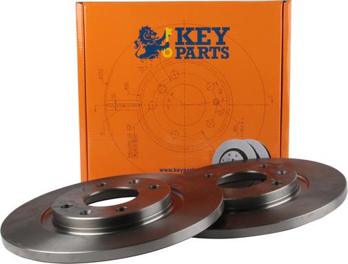 Key Parts KBD4078 - Brake Disc autospares.lv