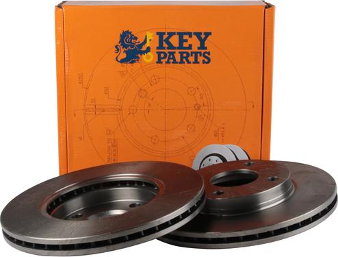 Key Parts KBD4120 - Brake Disc autospares.lv