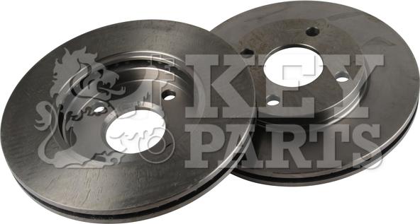 Key Parts KBD4120 - Brake Disc autospares.lv