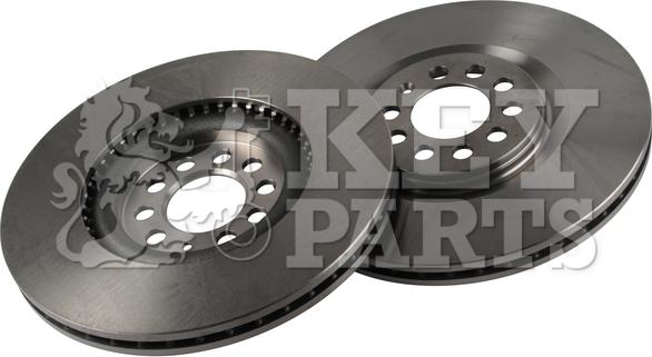 Key Parts KBD4128 - Brake Disc autospares.lv