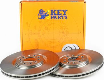 Key Parts KBD4128 - Brake Disc autospares.lv