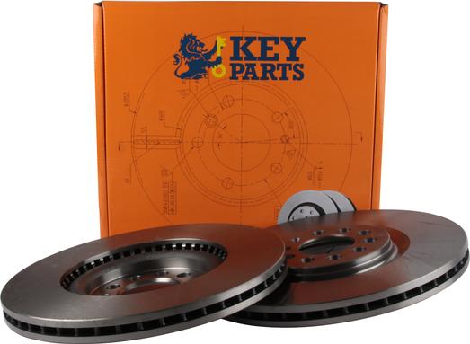 Key Parts KBD4128 - Brake Disc autospares.lv