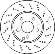 Key Parts KBD4800 - Brake Disc autospares.lv