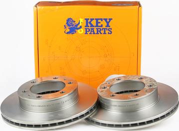 Key Parts KBD4815 - Brake Disc autospares.lv