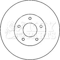 Key Parts KBD4821 - Brake Disc autospares.lv