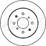 Key Parts KBD4398 - Brake Disc autospares.lv