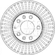 Key Parts KBD4334 - Brake Disc autospares.lv