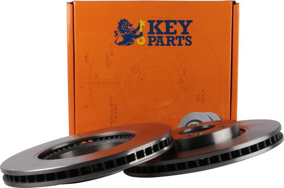 Key Parts KBD4702 - Brake Disc autospares.lv