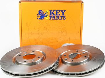 Key Parts KBD4717 - Brake Disc autospares.lv