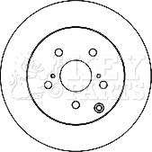 Key Parts KBD5159 - Brake Disc autospares.lv