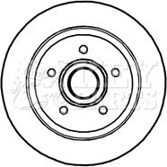 Key Parts KBD5840S - Brake Disc autospares.lv