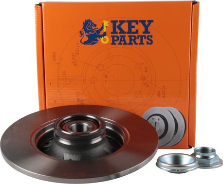 Key Parts KBD5808S - Brake Disc autospares.lv