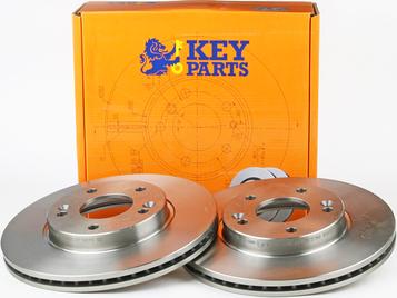 Key Parts KBD5278 - Brake Disc autospares.lv