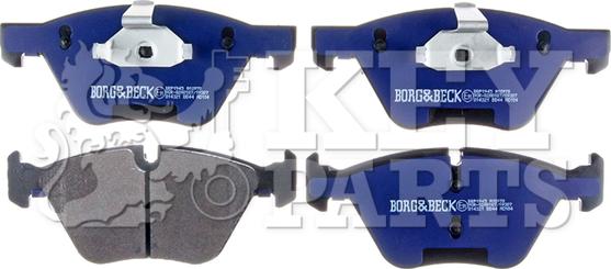 Key Parts KBP1945 - Brake Pad Set, disc brake autospares.lv