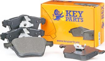 Key Parts KBP1928 - Brake Pad Set, disc brake autospares.lv