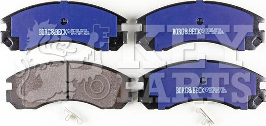 Key Parts KBP1565 - Brake Pad Set, disc brake autospares.lv