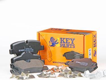 Key Parts KBP2495 - Brake Pad Set, disc brake autospares.lv