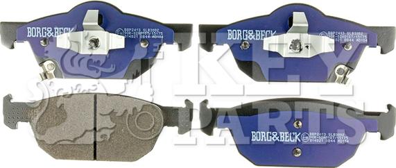 Key Parts KBP2413 - Brake Pad Set, disc brake autospares.lv