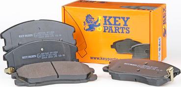Key Parts KBP2040 - Brake Pad Set, disc brake autospares.lv