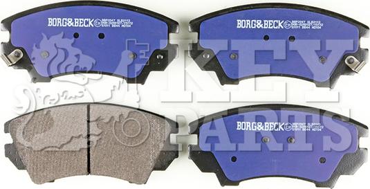 Key Parts KBP2047 - Brake Pad Set, disc brake autospares.lv