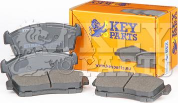 Key Parts KBP2009 - Brake Pad Set, disc brake autospares.lv