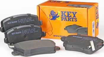 Key Parts KBP2166 - Brake Pad Set, disc brake autospares.lv