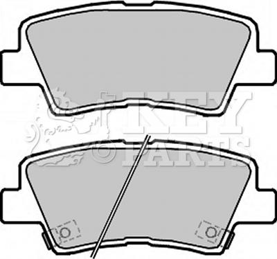 BENDIX 510795 - Brake Pad Set, disc brake autospares.lv