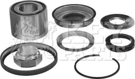 Key Parts KWB955 - Wheel hub, bearing Kit autospares.lv