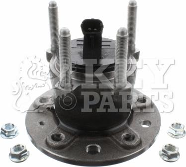 Key Parts KWB977 - Wheel hub, bearing Kit autospares.lv