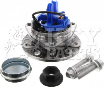 Key Parts KWB1067 - Wheel hub, bearing Kit autospares.lv