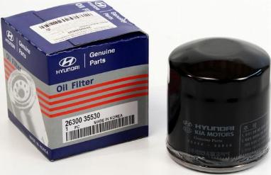 KIA S2630035530 - Oil Filter autospares.lv