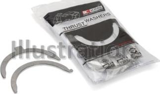 King TW 133AM - Thrust Washer Set, crankshaft autospares.lv