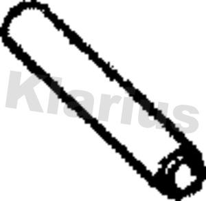 Klarius 460024 - Exhaust Pipe autospares.lv
