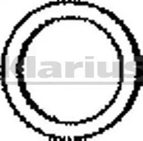 Klarius 410520 - Gasket, exhaust pipe autospares.lv