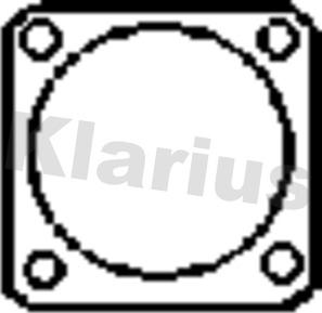 Klarius 410699 - Gasket, exhaust pipe autospares.lv