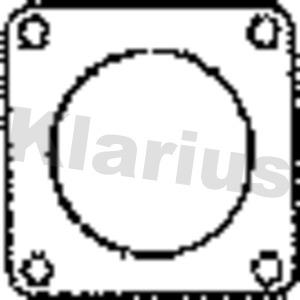 Klarius 410046 - Gasket, exhaust pipe autospares.lv