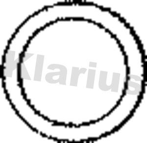 Klarius 410217 - Seal Ring, exhaust pipe autospares.lv