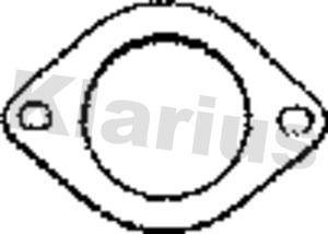 Klarius 410265 - Gasket, exhaust pipe autospares.lv