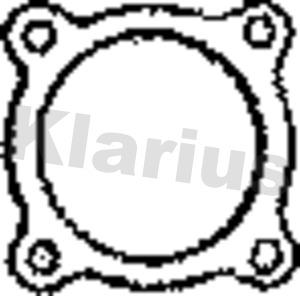 Klarius 410323 - Gasket, exhaust pipe autospares.lv