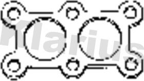 Klarius 410708 - Gasket, exhaust pipe autospares.lv