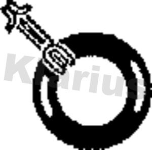 Klarius 420141 - Holding Bracket, silencer autospares.lv