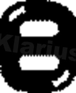 Klarius 420100 - Holding Bracket, silencer autospares.lv