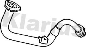 Klarius 120033 - Exhaust Pipe autospares.lv