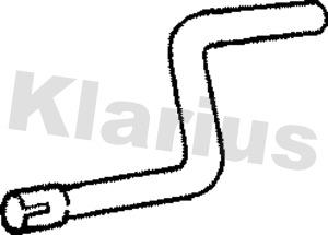 Klarius 120380 - Exhaust Pipe autospares.lv
